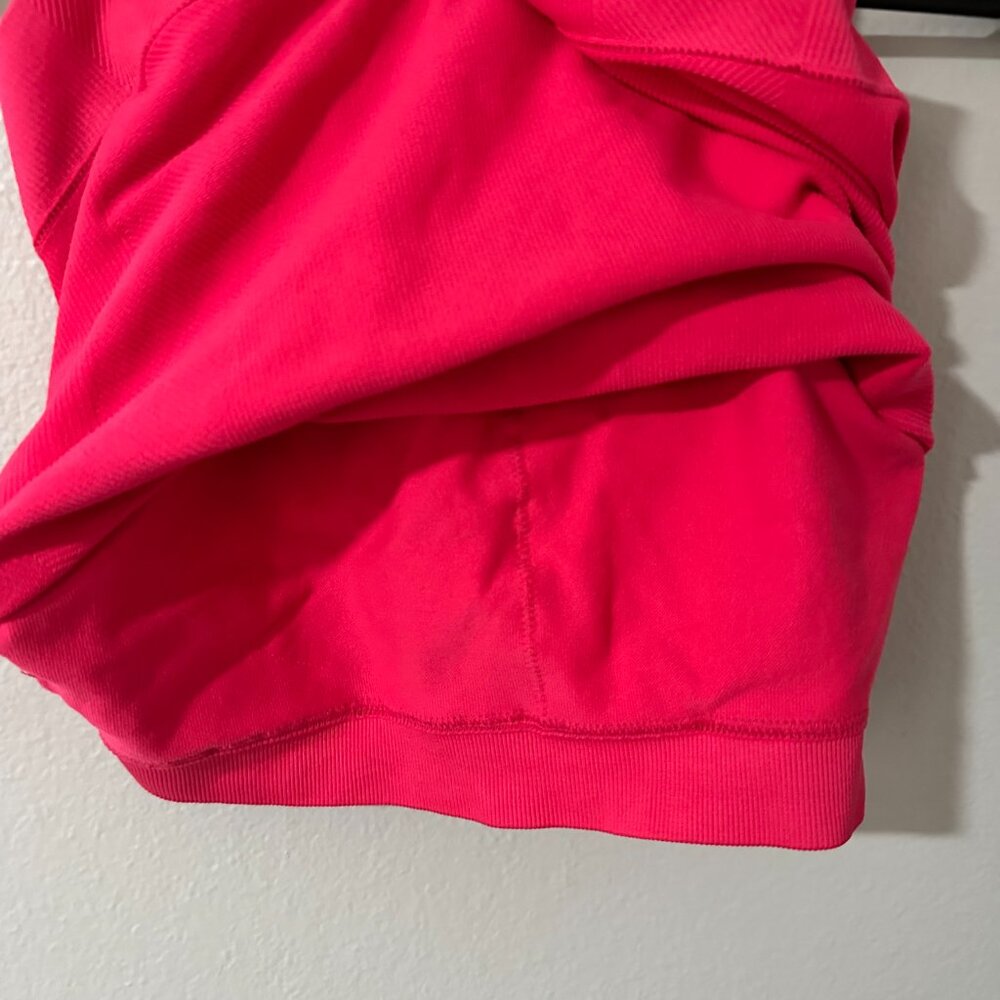 All In Motion Ribbed Active Tank, Built In Bra Racer Back Pink Size M - Picture 3 of 6